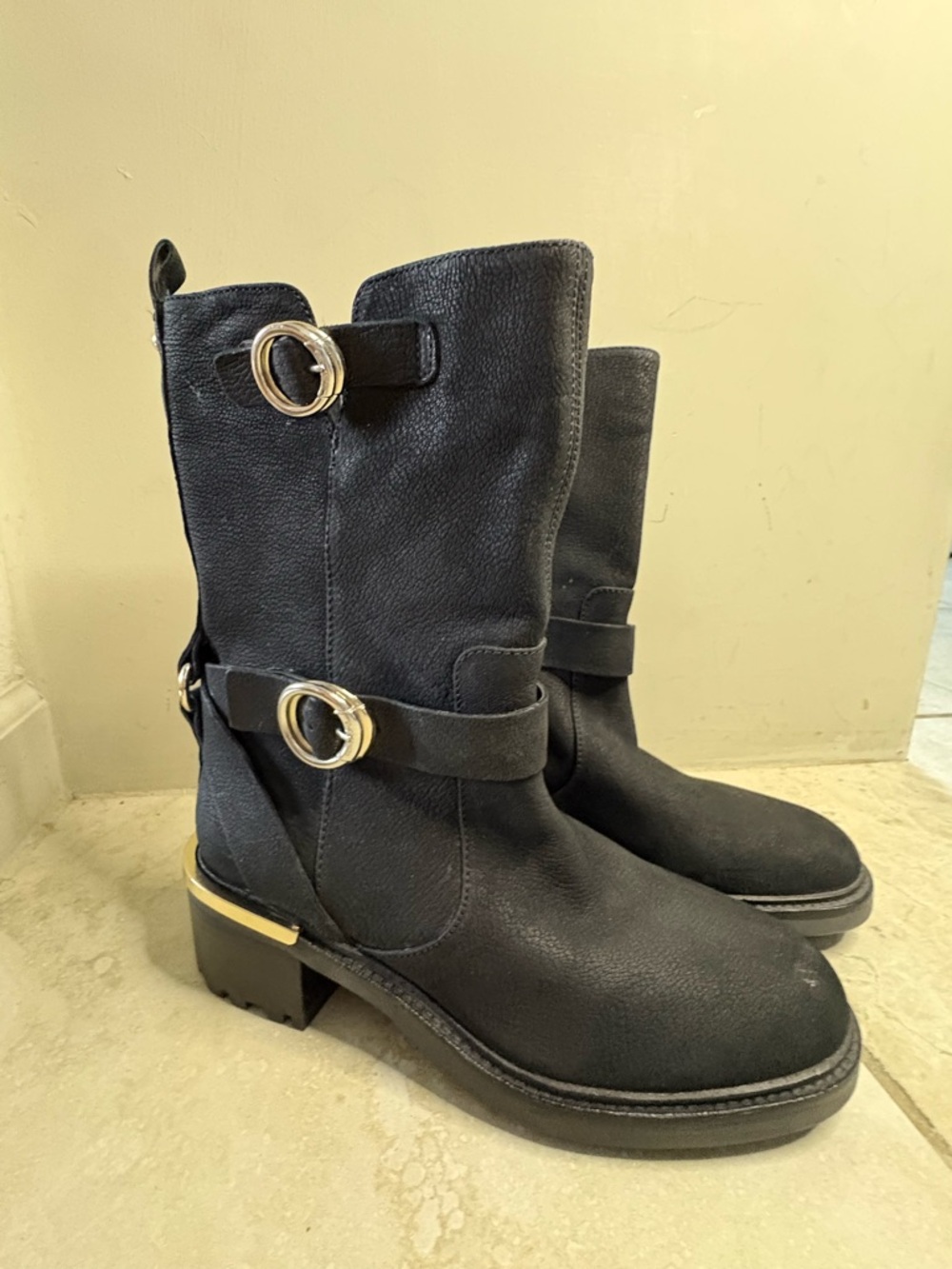 Vince Camuto Kerivini Moto Boots - Picture 7 of 9